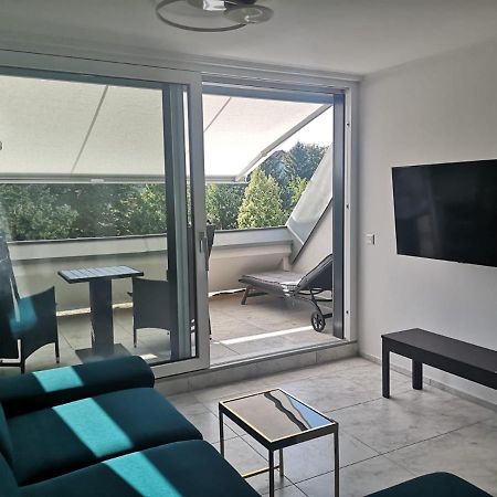 Lotusbluete Appartement In Heviz Mit Tiefgarage Und Panoramaterrasse Eksteriør billede