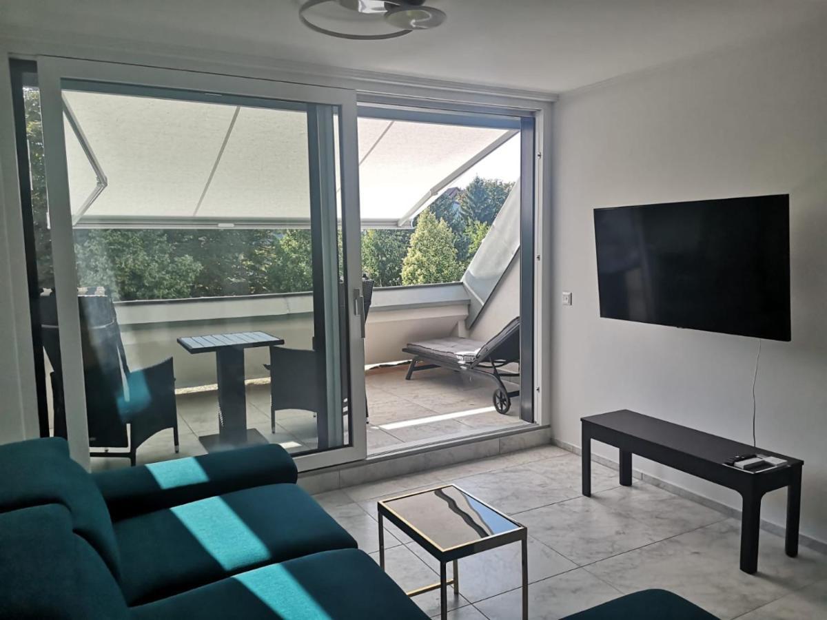 Lotusbluete Appartement In Heviz Mit Tiefgarage Und Panoramaterrasse Eksteriør billede