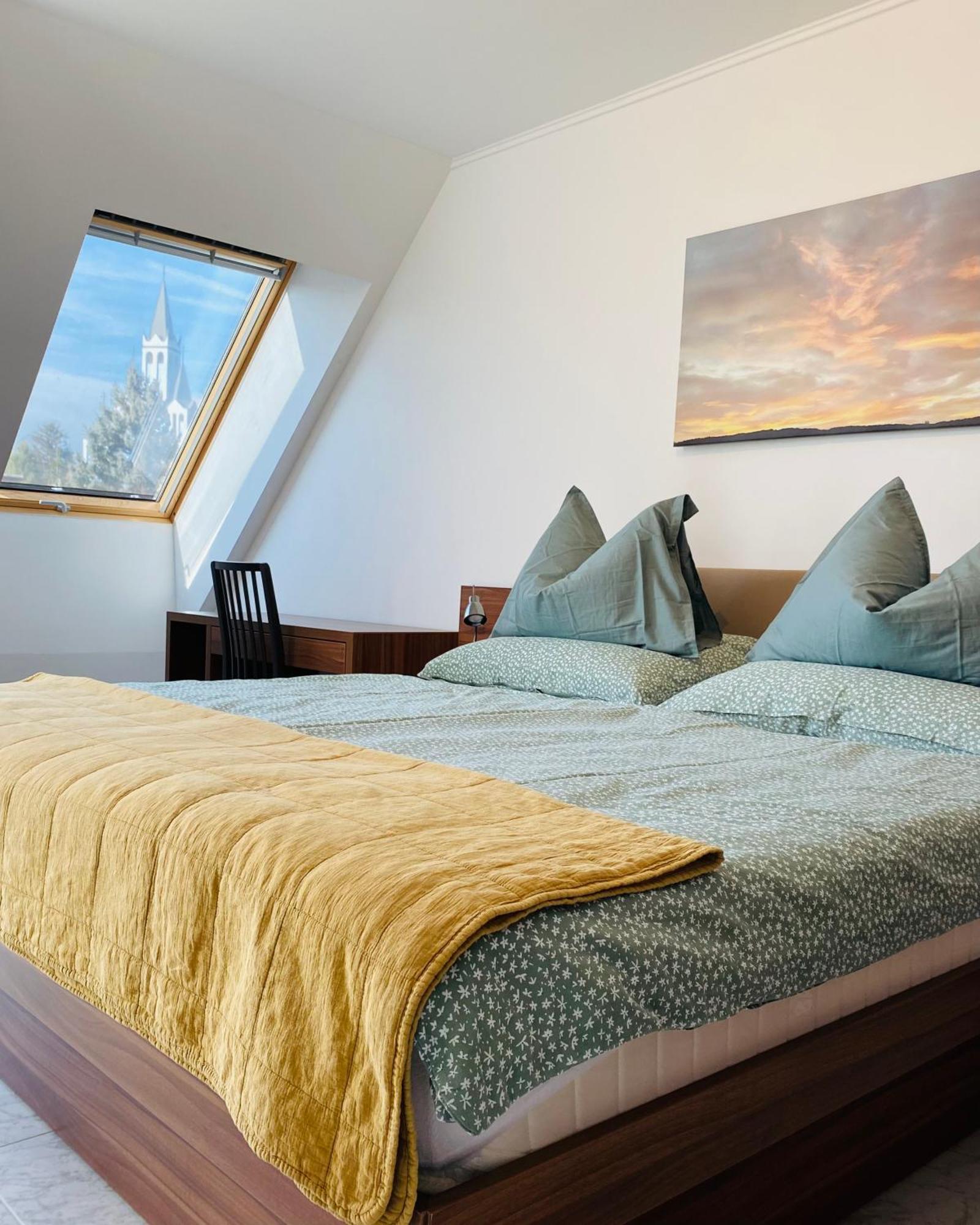 Lotusbluete Appartement In Heviz Mit Tiefgarage Und Panoramaterrasse Værelse billede